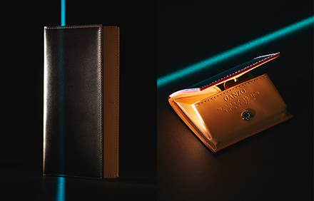 CORDOVAN LONG WALLET | コードバンの束入れ BOX COIN CASE | BOX小銭入れ