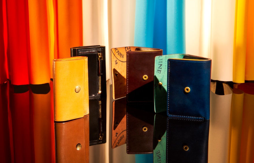 シェルコードバン2 三つ折り財布