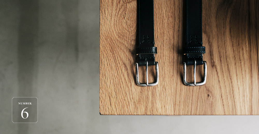 BELT SERIES GANZOのベルトづくり