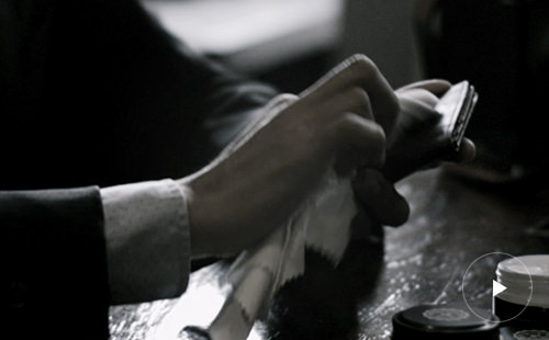 GANZOの革のお手入れ方法