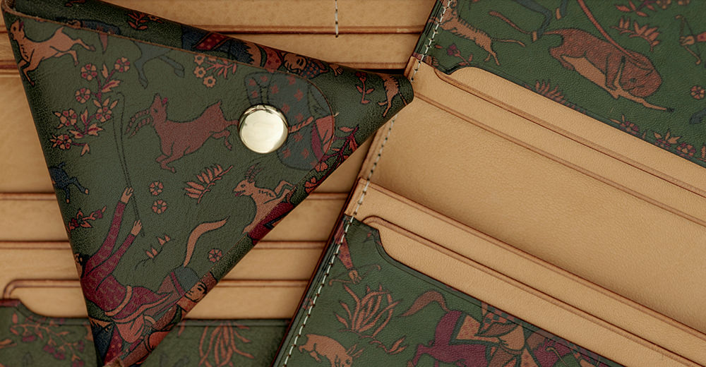 紳士の手に馴染む革製品