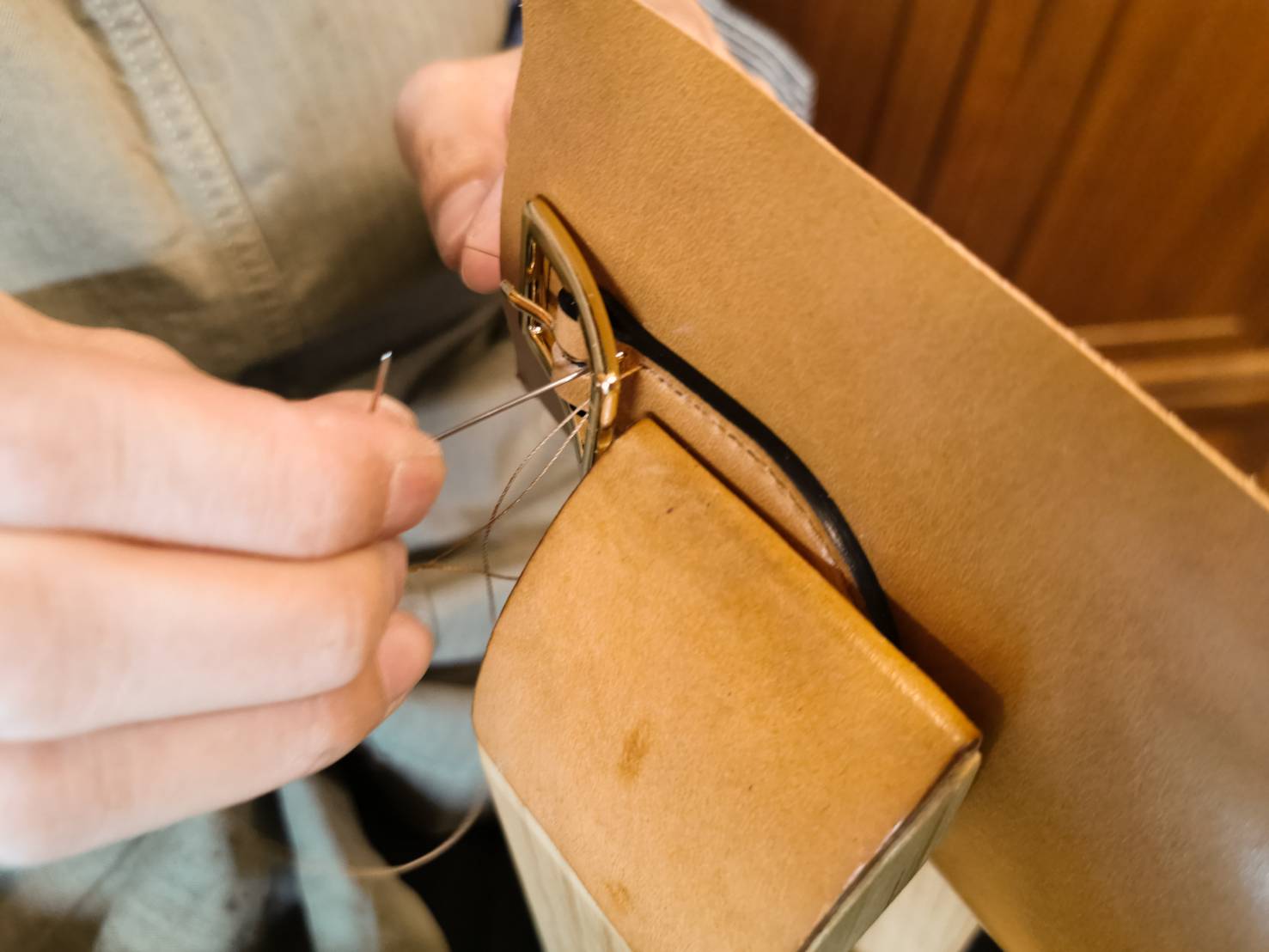 2023年度銀座店限定アイテム “GANZOクラシックショルダーバッグ”ご紹介Vol3