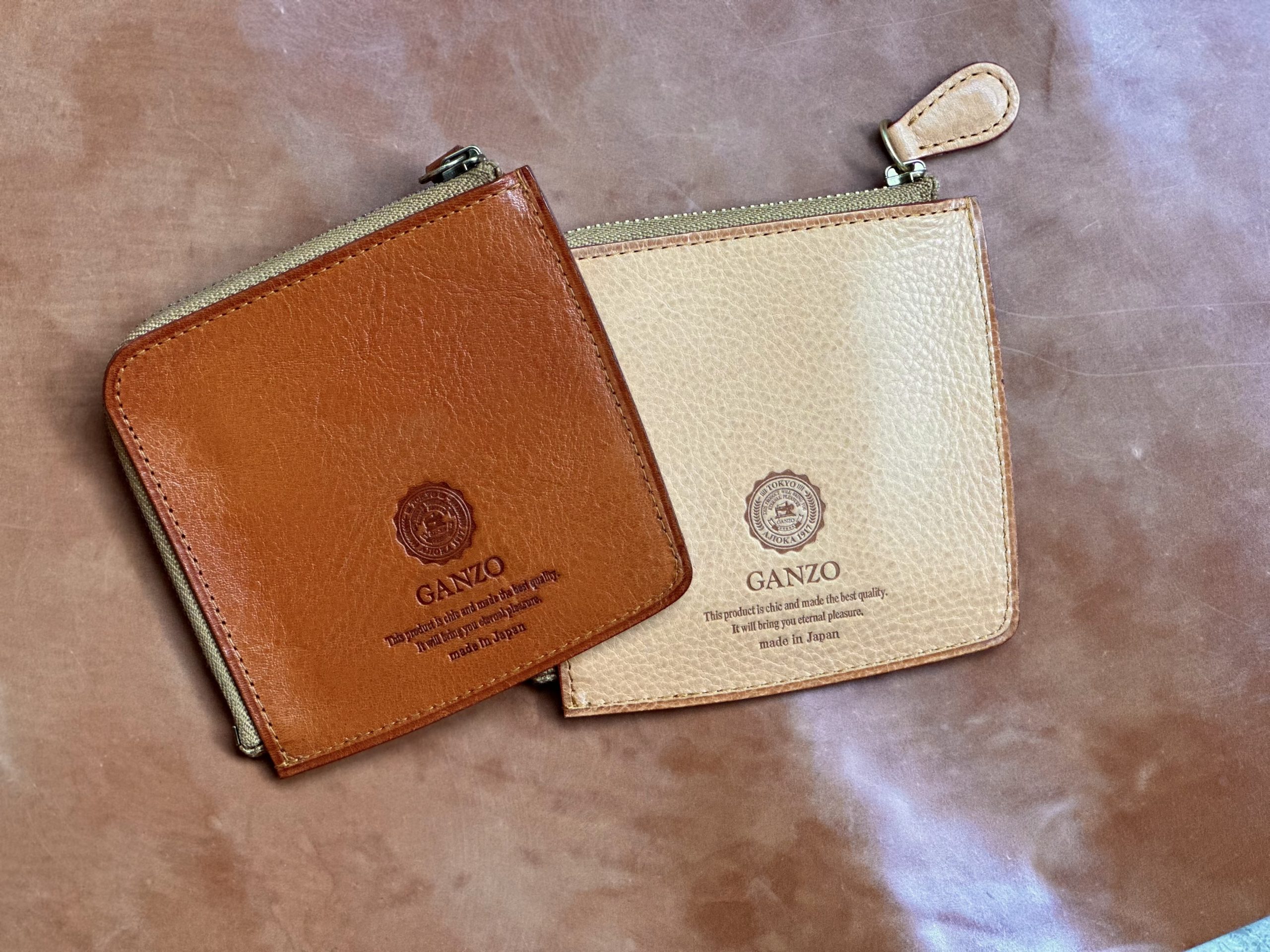 GANZO銀座店　スタッフ使用アイテム～経年変化～