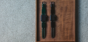 時を超える、美しさを腕に。Apple Watch対応レザーベルト