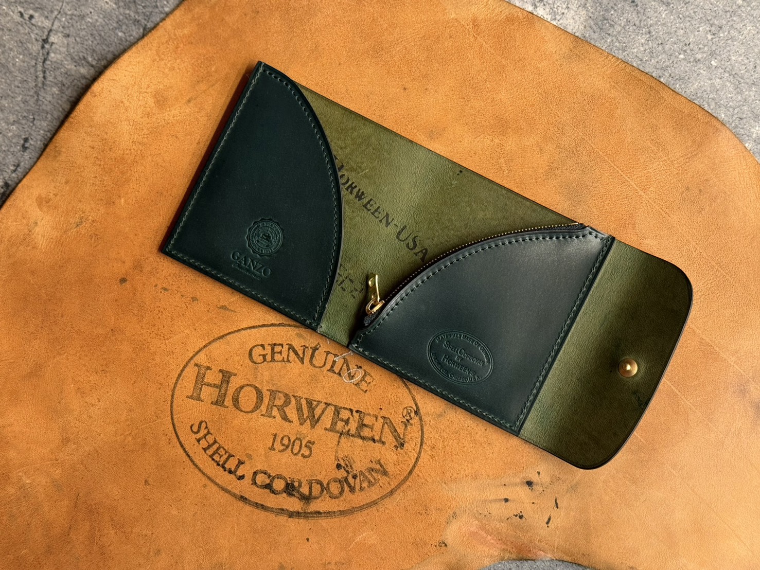 GANZO本店　「エンカウントウォレット」　NEW COLOR